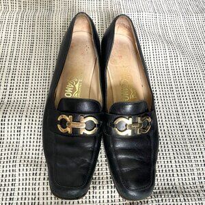Vintage Ferragamo Horsebit Loafers 7.5A